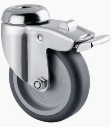 Rueda Giratoria con Freno 6x5